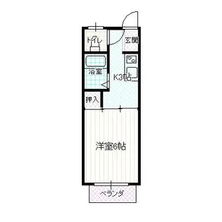 長野県長野市大字稲葉【アパート】の間取り