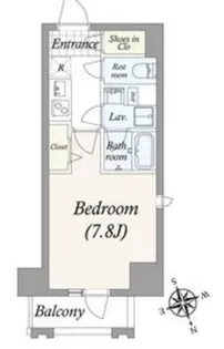 GRAN PASEO 浅草橋II【9階】の間取り