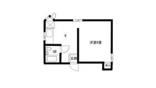 ベンイースト【1階】の間取り