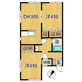 ラ・スイート【2階】の間取り