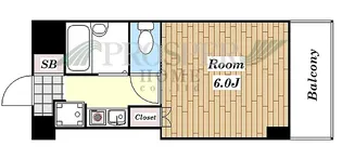 アベニューサンリット【5階】の間取り