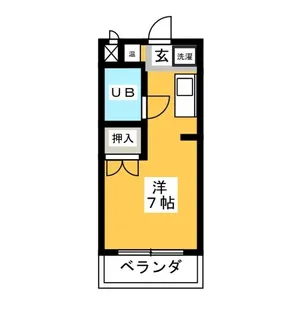 オリオン南王II【2階】の間取り