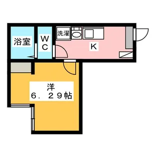 リオグランデ上平間【1階】の間取り