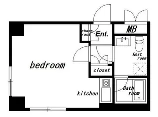 サン・ハーネス四ツ谷【2階】の間取り