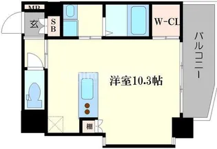 OAK弥栄夕陽ヶ丘【8階】の間取り