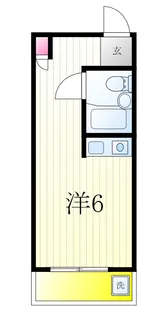 シティパル高田【5階】の間取り