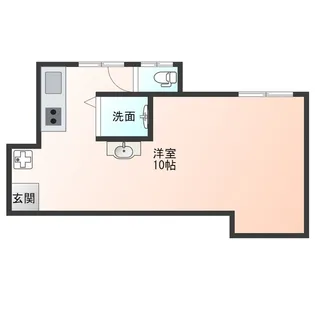 ノワール中島【2階】の間取り