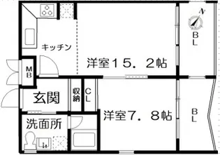 OBLIK(オブリク)【6階】の間取り