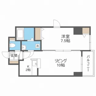 ビーンズコート【4階】の間取り
