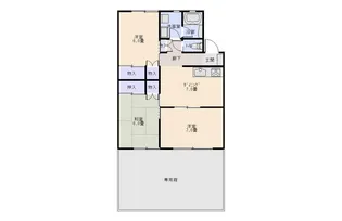 リッチ林間【1階】の間取り