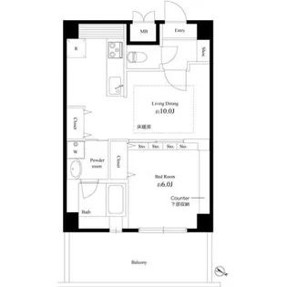 八潮PARK SQUARE【4階】の間取り
