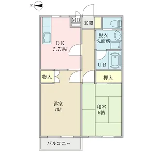 マインドパーク【2階】の間取り