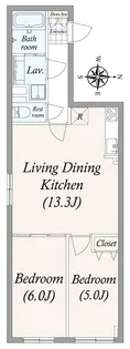 GRAN PASEO大井町【3階】の間取り