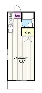 コーポラス林【2階】の間取り