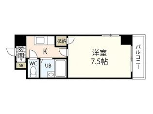 ルネッサンス富士見町【4階】の間取り