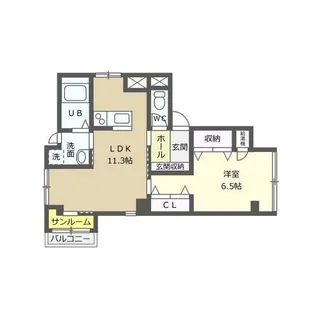 せせらぎBuild【2階】の間取り