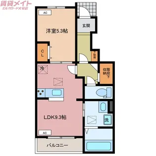 S・Court【1階】の間取り