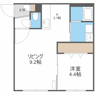 HOUSE OF MARQUIS XI(ハウスオブマーキス11)【1階】の間取り