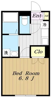 アムールソレイユ【2階】の間取り