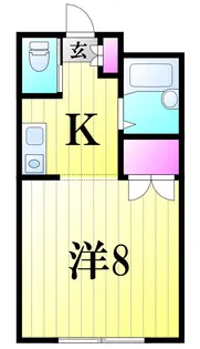 エスペランザ三ヶ月【1階】の間取り