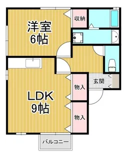 ハイツM【2階】の間取り