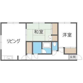 第5コーポ春【2階】の間取り