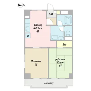 アミーパレス山内【3階】の間取り