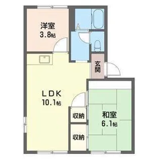 湘南レジデンスA棟【1階】の間取り