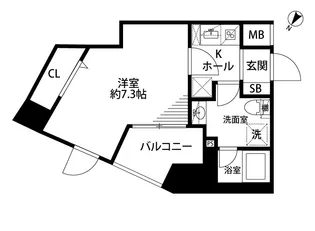 AXAS高田馬場【11階】の間取り