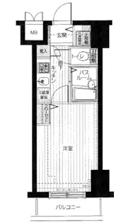 トーシンフェニックス初台弐番館【6階】の間取り