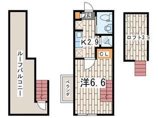 ダイユー40番館【2階】の間取り