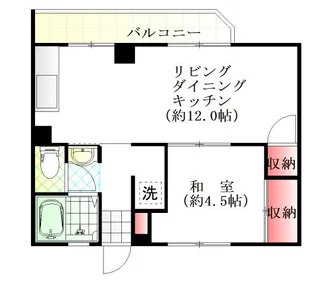 森島ビル【4階】の間取り
