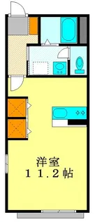 キャッスル豊四季【1階】の間取り