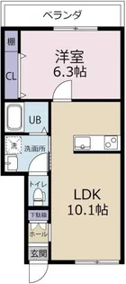 サンキュ八万【1階】の間取り