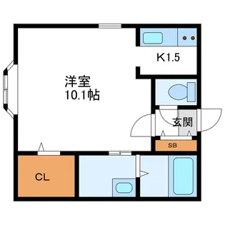エルム【2階】の間取り