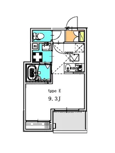 ラシュレ【1階】の間取り