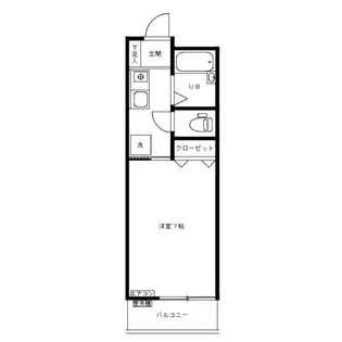 タプラすみよし台B【1階】の間取り