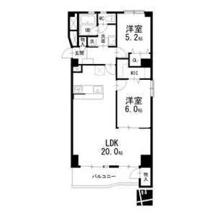 上前津グランドハイツ【7階】の間取り