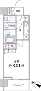 レリーサ大宮【4階】の間取り