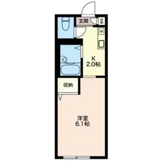 Red Sun【1階】の間取り