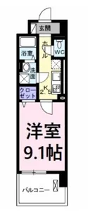 ボニート春日部【1階】の間取り