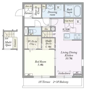 MyStyle vintageユーカリが丘【3階】の間取り