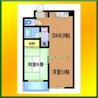 センチュリー伏見【3階】の間取り