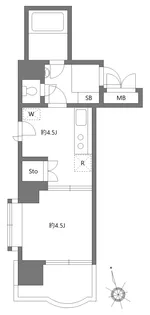 ベルグリーン錦糸町【7階】の間取り