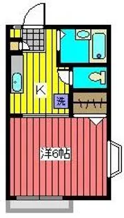 ルネッサンス西巣鴨弐番館【1階】の間取り