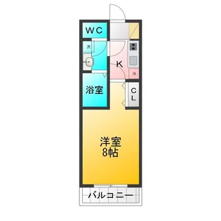 上石神井テラス【4階】の間取り