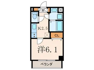 リブリ・サンヴィレッジ25【4階】の間取り