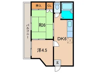 ルブラン平塚【2階】の間取り