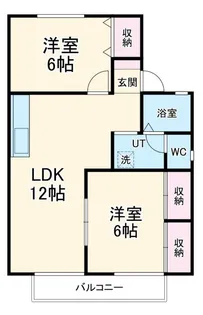 BROS.K【2階】の間取り