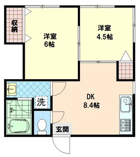 第3赤塚ライフ【1階】の間取り